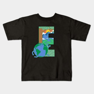E for Explore Kids T-Shirt